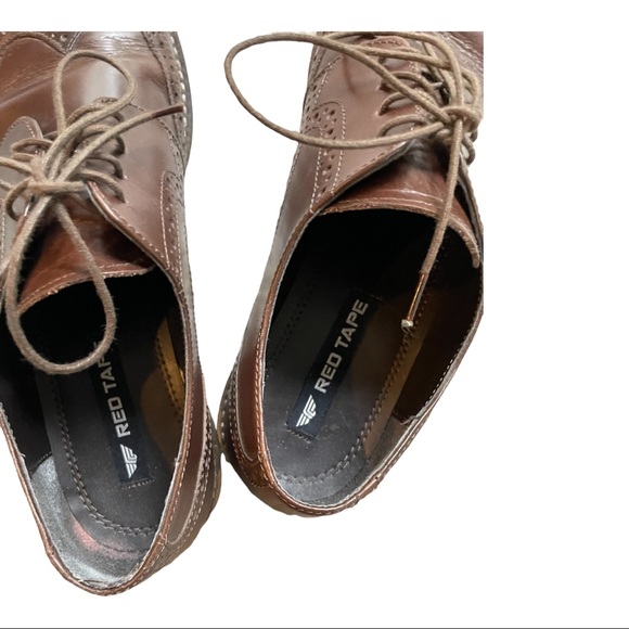 Red Tape brown mens shoes - Picture 5 of 8